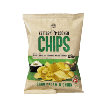 Kettle Cooked Chips, Sour Cream Onion Flavor