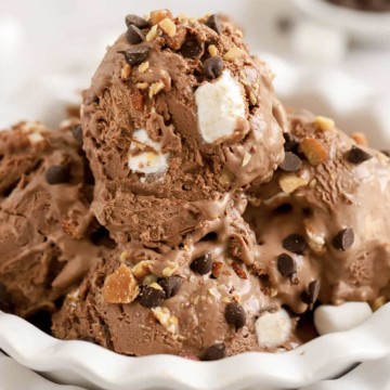 Creation Chocolate Rocky Road Ice Cream