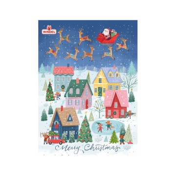 WINDEL Christmas Advent Calendar Milk Chocolate