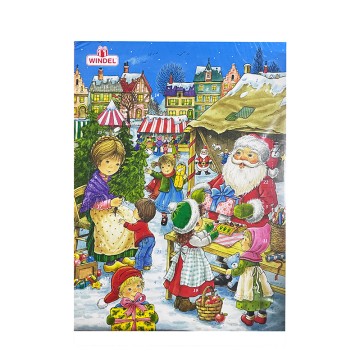 WINDEL Christmas Advent Calendar Milk Chocolate