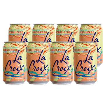 La Croix Peach-Pear Sparkling Water 355ml*8